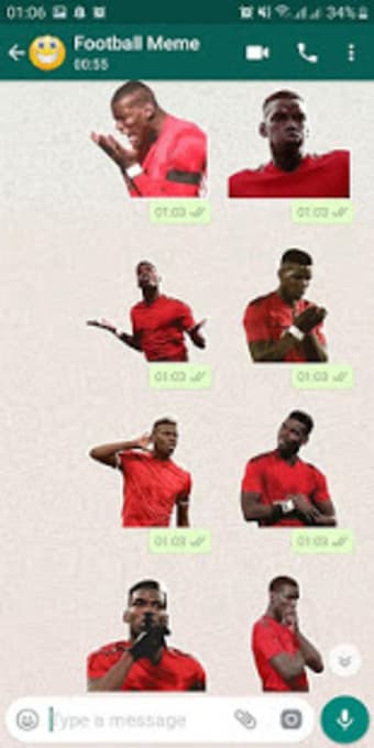 Funny Football Meme Sticker for Whatsapp3