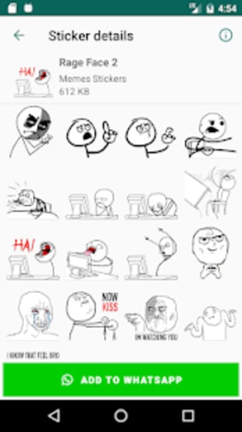 Troll Face Memes Stickers pack for WhatsApp3