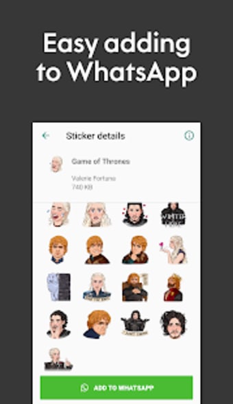 Game of Thrones Stickers for WhatsApp1