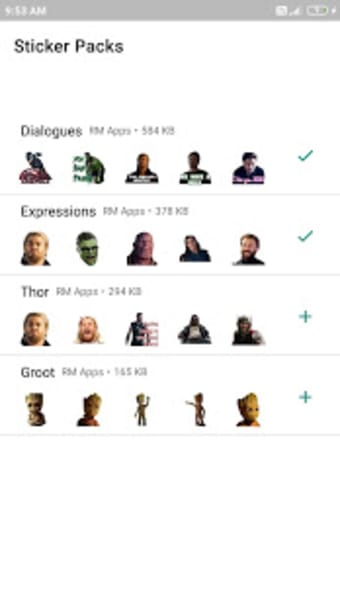 Avengers WA Stickers0