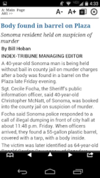 Sonoma Index-Tribune NIE0