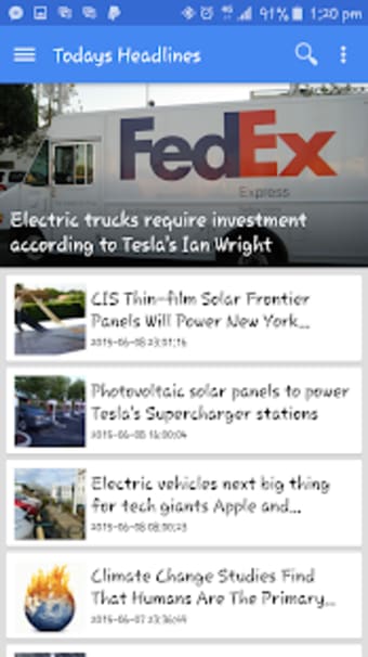 Solar Energy News App - ASQ3