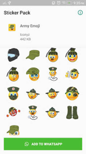 Army Emoji for WhatsApp3