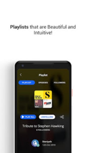 Storiyoh - A Social Podcast Player for #PodFriends3