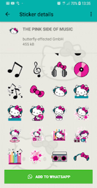 Hello Kitty Stickers - WAStickerApps for WhatsApp3