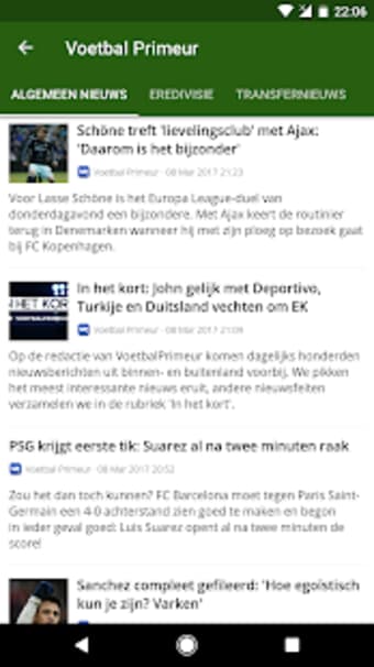 Voetbal Nieuws0