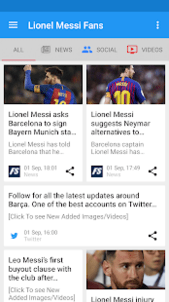 Lionel Messi Fan Club : News and Updates1