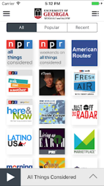 WUGA Public Radio App1