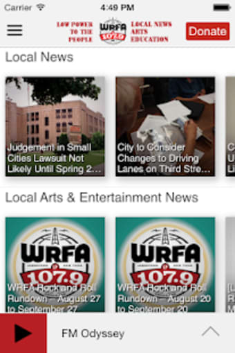 WRFA Public Radio App3