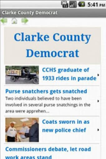 Clarke County Democrat0