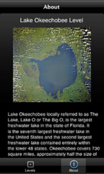 Lake Okeechobee Levels1