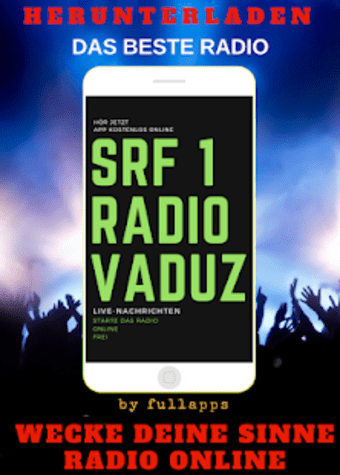 SRF 1 Radio Vaduz Liechtenstein ONLINE APP RADIO2