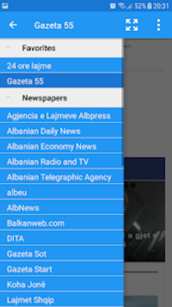 Albania Newspapers1