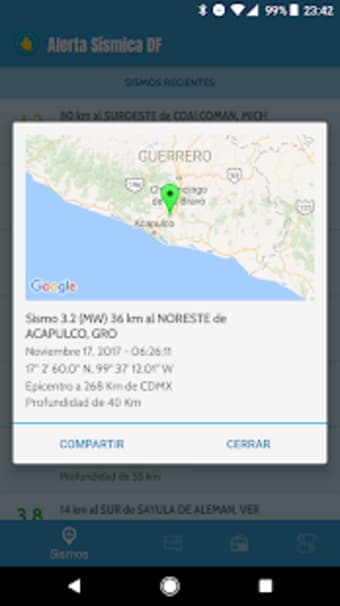 Alerta Ssmica DF2