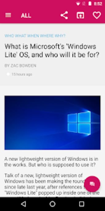 Windows Central  The app!0