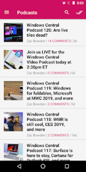 Windows Central  The app!2