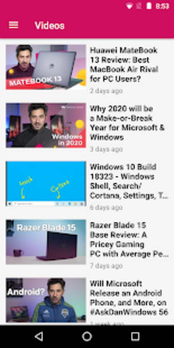 Windows Central  The app!3