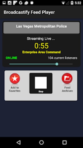 Broadcastify Police Scanner Pro0