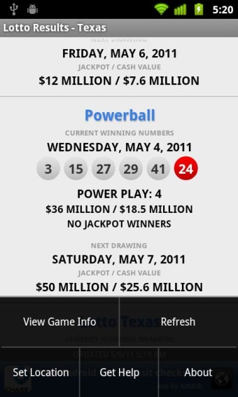 Lotto Results0