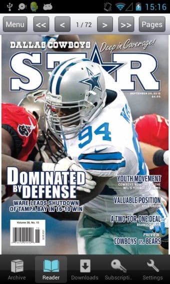 Dallas Cowboys Star Magazine0