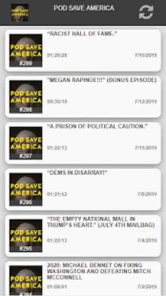 Podcast Player for the POD SAVE AMERICA Podcast0