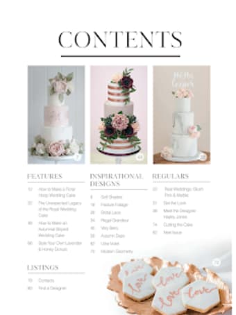 Wedding Cakes Magazine.