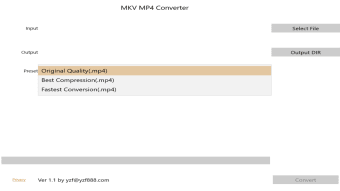 MKV MP4 Converter  100