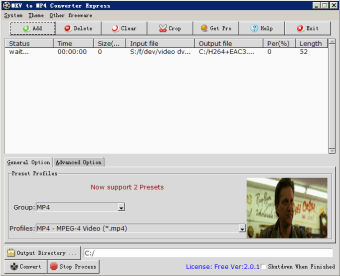 MKV to MP4 Converter Express0