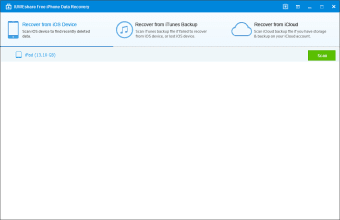 IUWEshare Free iPhone Data Recovery1