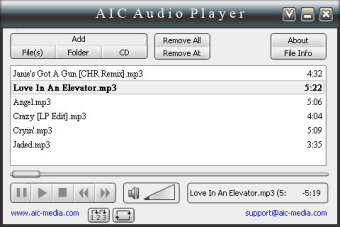 AIC Audio Player0
