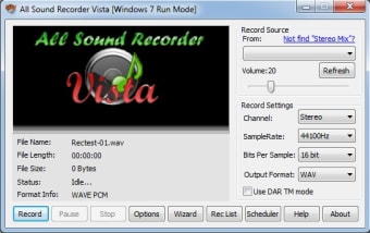 All Sound Recorder Vista0