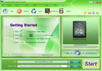 Amediasoft iPad Video Converter0