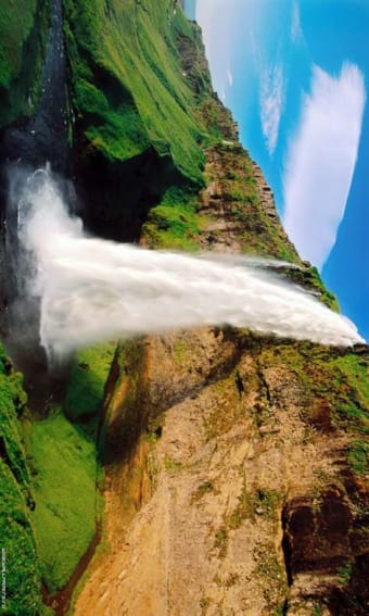 3D Waterfall HD Wallpaper3