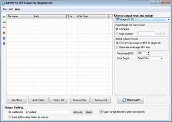 Ailt PDF to TIFF Converter0