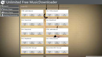 Unlimited Free Music Downloader  100