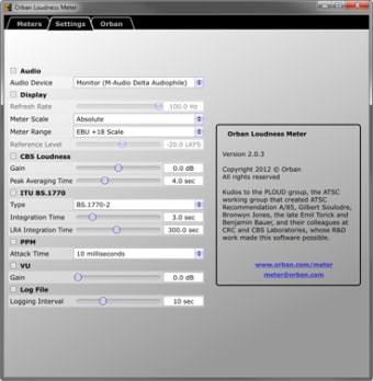 Orban Loudness Meter1