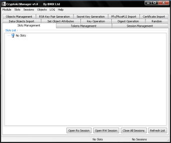 Cryptoki manager (64-bit)1