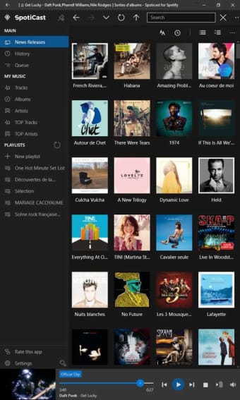 Spoticast Music  100