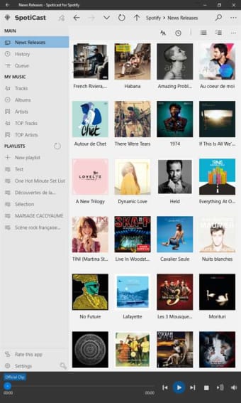 Spoticast Music  101