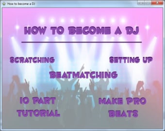 DJ Tutorial Software0