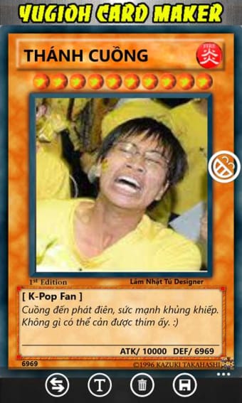 Yugioh Card Maker  100