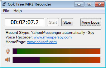 Cok Free MP3 Recorder0