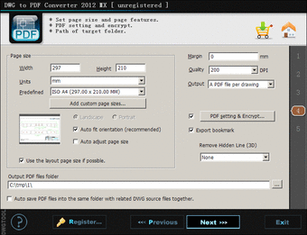 DWG to PDF Converter MX0