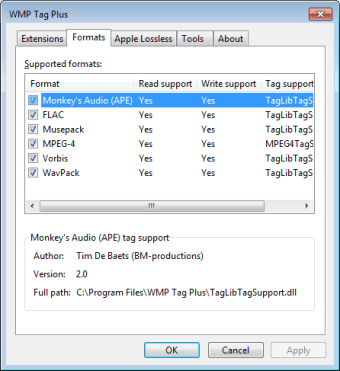 WMP Tag Plus2