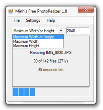 Minh's Free PhotoResizer1