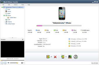 Xilisoft iPhone Transfer0