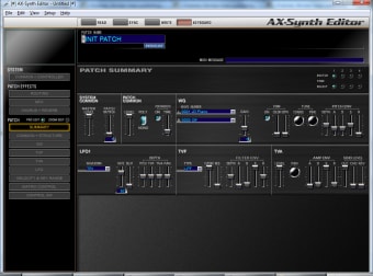 AX-Synth Editor0