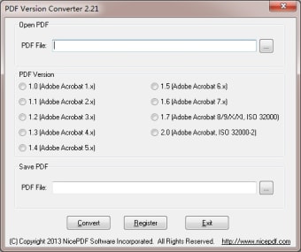 PDF Version Converter0