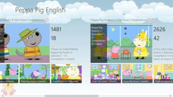 Peppa Pig All Episodes - English  101