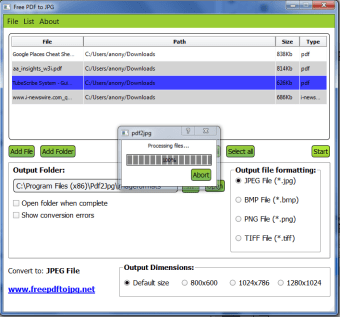 Free PDF to JPG Converter1